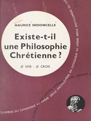 cover image of Je sais, je crois (1)